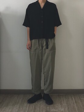 「ECOALF（エコアルフ）のアイテム」を使った、nnnowearさん（レディース・158cm）の夏コーディネート