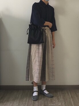 nnnowearさん（レディース・158cm）の夏コーディネート