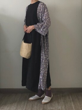 「Vera Bradley（ヴェラブラッドリー）のアイテム」を使った、nnnowearさん（レディース・158cm）の秋コーディネート