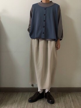 nnnowearさん（レディース・158cm）の冬コーディネート