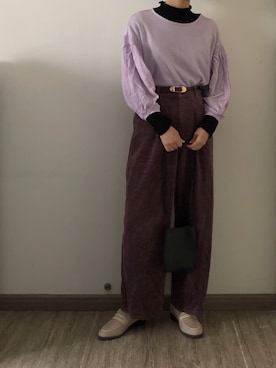 「LAZY SUSAN（レイジースーザン）のアイテム（PC・スマホグッズ/家電）」を使った、nnnowearさん（レディース・158cm）の春コーディネート