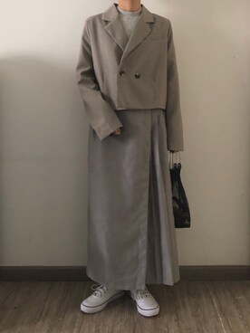 nnnowearさん（レディース・158cm）の春コーディネート