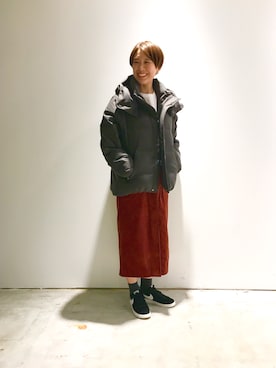 「FALKE（ファルケ）のアイテム」を使った、うまもちさん（レディース・162cm）の夏コーディネート