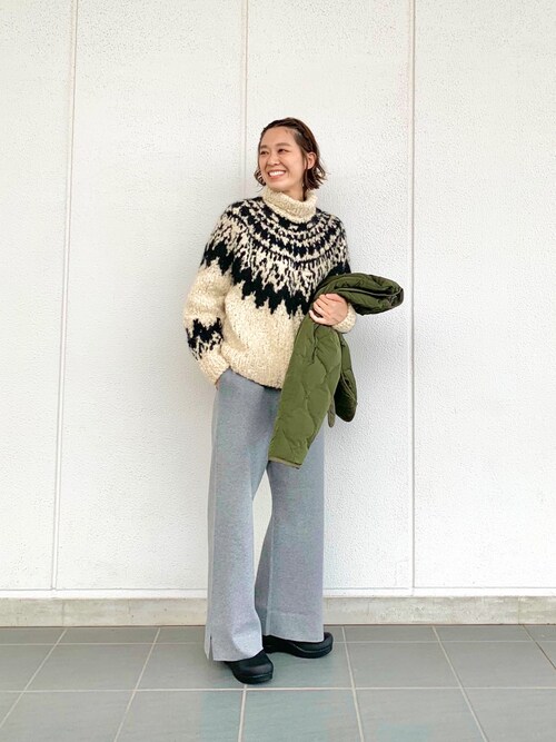 TODAYFUL完売商品 Nordic Hand Knit