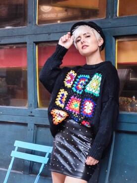「MOTO」｜Rebeccaさん（レディース・168cm）の秋コーディネート