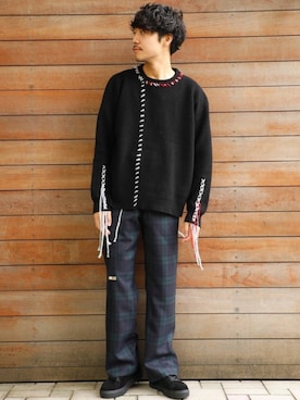 「DISCOVERED（ディスカバード）のアイテム」を使った、kyoheyさん（メンズ・178cm）の秋コーディネート