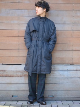 「CHRISTIAN DADA（クリスチャンダダ）のアイテム（その他アウター）」を使った、kyoheyさん（メンズ・178cm）の冬コーディネート