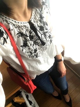 「シップス」｜「アイテム（アナログ腕時計）」を使った、きょんさん（レディース・159cm）の春コーディネート