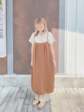 LUYAさん（レディース・164cm）の夏コーディネート