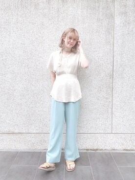 LUYAさん（レディース・164cm）の夏コーディネート