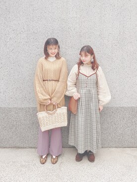 LUYAさん(レディース・164cm)の冬コーディネート