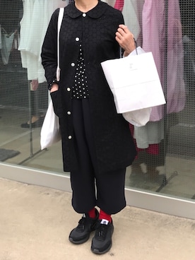 「chloroのアイテム」を使った、chloroさん（レディース・154cm）の春コーディネート