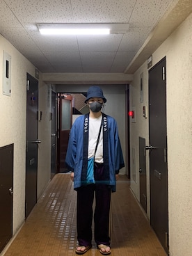 「EDWIN（エドウィン）のアイテム（その他トップス）」を使った、T-9さん（メンズ・164cm）の春コーディネート