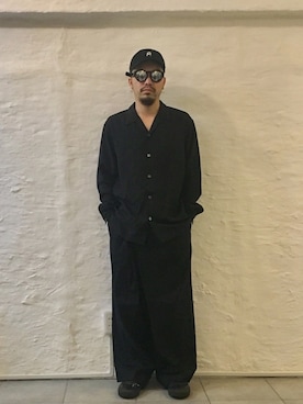 「FIG&VIPER（フィグアンドバイパー）のアイテム（帽子）」を使った、T-9さん（メンズ・164cm）の春コーディネート