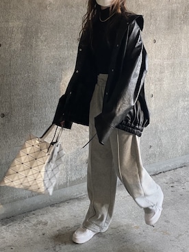 「LEANN（リーン）のアイテム」を使った、YURIさん（レディース・160cm）の春コーディネート