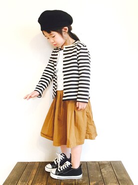 CHIIIICOさん（キッズ・100cm）の春コーディネート