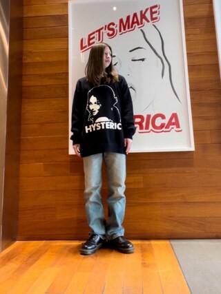HYSTERIC GLAMOUR（ヒステリックグラマー）の「WOMAN HEAD編込