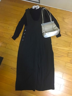 「JUNKO SHIMADA（ジュンコシマダ）のアイテム」を使った、あおきちさん（レディース・160cm）の秋コーディネート