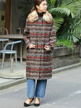 sonoさん（レディース・160cm）の冬コーディネート