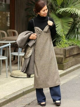 sonoさん（レディース・160cm）の冬コーディネート