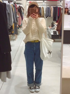 ゆんさん(レディース・154cm)の冬コーディネート