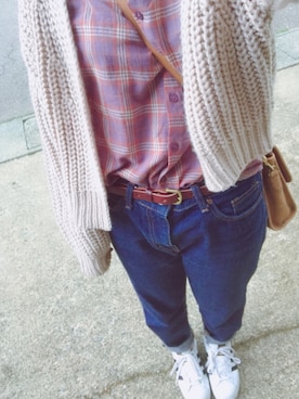 ゆんさん（レディース・154cm）の秋コーディネート