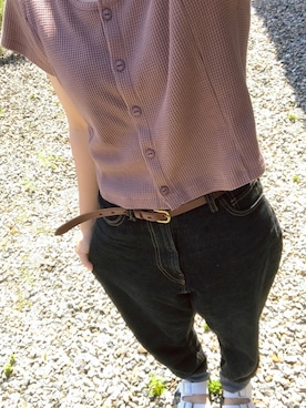 ゆんさん（レディース・154cm）の夏コーディネート