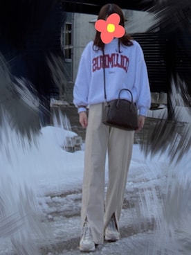 「fd style（エフディ スタイル）のアイテム」を使った、ゆんさん（レディース・154cm）の冬コーディネート