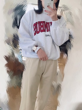 「fd style（エフディ スタイル）のアイテム」を使った、ゆんさん（レディース・154cm）の冬コーディネート