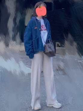 「fd style（エフディ スタイル）のアイテム」を使った、ゆんさん（レディース・155cm）の春コーディネート