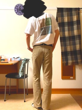 「Lee」｜「アイテム（腕時計）」を使った、やまざきさん（メンズ・176cm）の春コーディネート