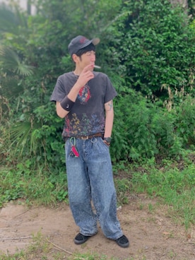 「spitfire（スピットファイア）のアイテム」を使った、Asamo0914さん（メンズ・182cm）の夏コーディネート