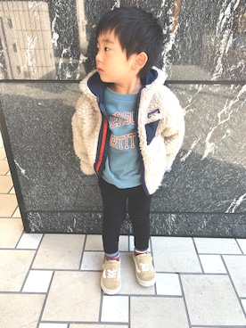 そうたさん（キッズ・90cm）の冬コーディネート