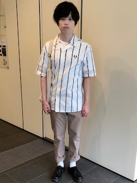 「UNIQLO（ユニクロ）の50色ソックス（消臭機能付き）（ソックス/靴下）」を使った、R×Dさん（メンズ・163cm）の夏コーディネート