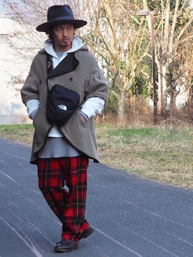「アイテム（その他アウター）」を使った、Kanauchi Akinori さん（メンズ・170cm・30代）の冬コーディネート