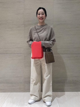 兼重真理子さん(レディース・156cm)の冬コーディネート