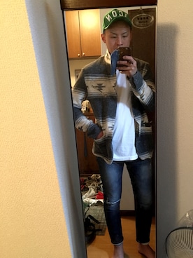 「DSQUARED2（ディースクエアード）のアイテム（帽子）」を使った、show timeさん（メンズ・175cm・20代）の春コーディネート