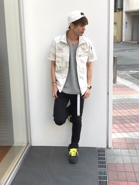 幽助さん（メンズ・180cm）の春コーディネート