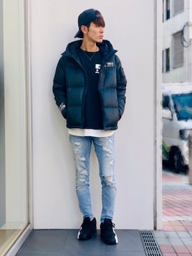 幽助さん（メンズ・180cm）の秋コーディネート