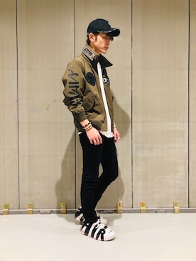 幽助さん（メンズ・180cm）の春コーディネート