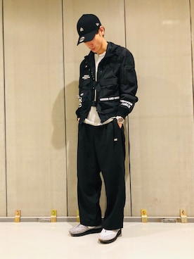 幽助さん（メンズ・180cm）の春コーディネート