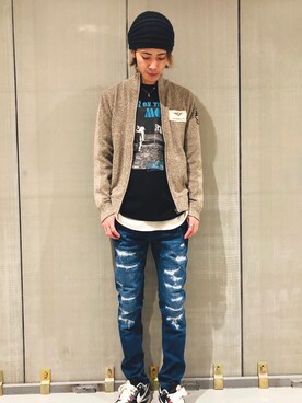 幽助さん(メンズ・180cm)の秋コーディネート