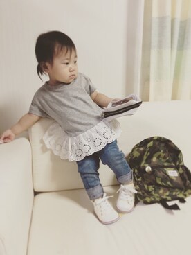 riiikaaa*さん(キッズ・70cm)の夏コーディネート