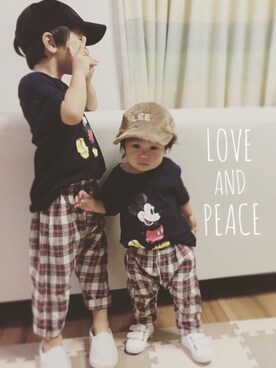 riiikaaa＊さん（キッズ・70cm）の秋コーディネート