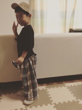 riiikaaa＊さん（キッズ・70cm）の秋コーディネート