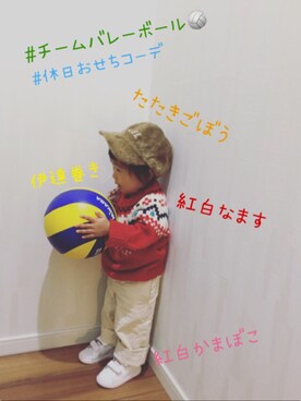 riiikaaa*さん(キッズ・70cm)の冬コーディネート