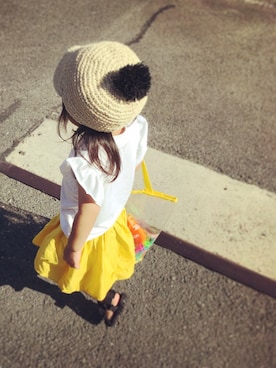 riiikaaa＊さん（キッズ・80cm）の夏コーディネート