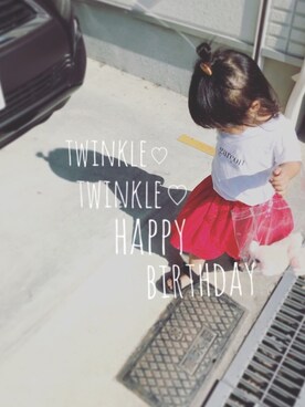 riiikaaa＊さん（キッズ・80cm）の夏コーディネート