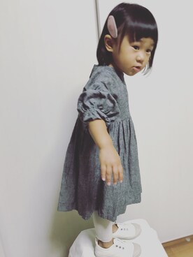 「DONOBAN（ドノバン）のアイテム」を使った、riiikaaa＊さん（キッズ・80cm）の秋コーディネート
