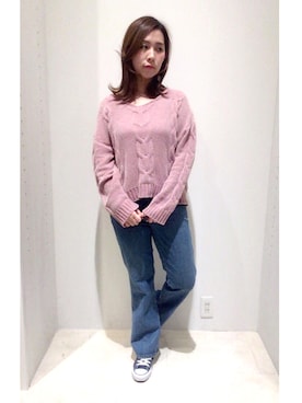 YUURIさん（レディース・156cm）の冬コーディネート